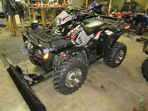 2004 POLARIS 700 H.O. SPORTSMAN 2X4 OR 4X4 H.O. EFI WITH PLOW ,WINCH NEW TIRES