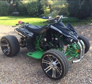 Venom 250cc Road legal Quad bike 2015, black and green, 2 seater