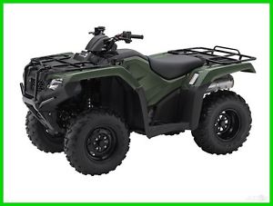 2016 Honda FourTrax Rancher 4X4 ES Olive (TRX420FE1) New