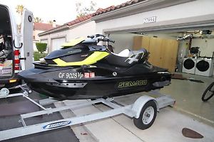 2013 Seadoo RXTX As with Galvenized trailer 3 seater With 48 hours