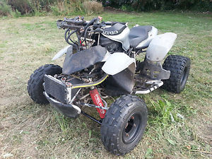 sand race quad 1000cc monster honda firestorm very fast  polaris predator