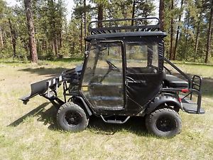 BAD BOY CART 4X4 CHERRY WITH PLOW