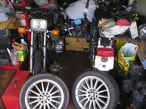 TRIKE 1978 HONDA BLACK.  NO RESERVE.