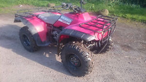 HONDA 300 BIG RED FARM QUAD 4X4 WILL POST NATIONWIDE NO VAT GOOD QUAD
