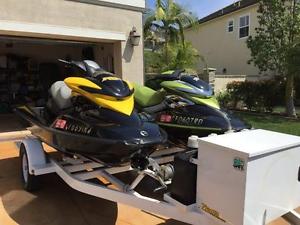 2004/2007 Sea-Doo RXPs with trailer package deal NO RESERVE!