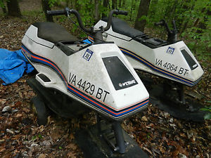Pair of 1979 Artic WETBIKES in working condition