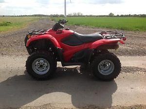 Honda trx420 FM farm quad ATV 4x4 2013 model