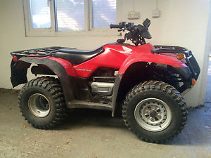 2005 HONDA FOURTRAX QUADBIKE 230cc RED ROAD REGISTERED