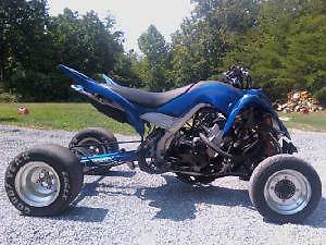Yamaha Raptor 700 with gsxr 750 motor