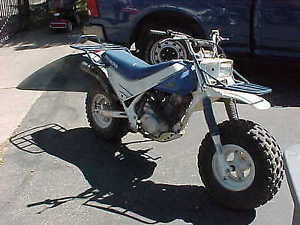 VINTAGE 1987 HONDA TR200 FAT CAT  MOTORCYCLE $1700 RECENT MOTOR WORK DONE + RACK