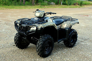2014 HONDA FOREMAN 500 CAMO POWER STEERING 4X4 DIFF LOCK EFI