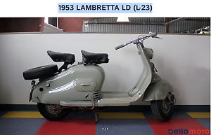 1953 LAMBRETTA LD - Rare, Complete, Rideable Classic
