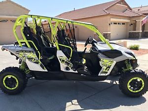 2015 CAN AM MAVERICK MAX 1000R TURBO 4 SEATER 8 HOURS 65 MILES