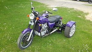 road legal Honda GL500 GL 500 CX500 CX 500 trike in plumb crazy