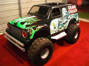 GRAVE DIGGER GO-KART - Original GOOD Condition !  RARE !