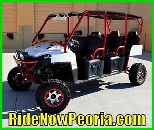 2010 Polaris Ranger Crew 800 Goliath Used Multi Passenger Custom Leather Offroad