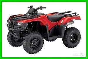 2015 Honda FourTrax Rancher 4X4 Automatic DCT IRS EPS New