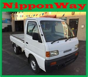 1991 Suzuki Carry 4x4 5 Speed With EL Mini Pickup Truck Compare to ATV UTV Side By Side