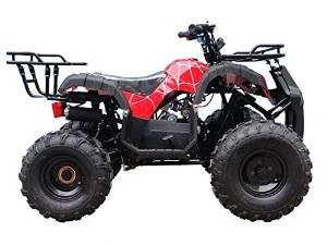 TaoTao Atv TForce 110cc Big Rugged Wheels (Red spyder)