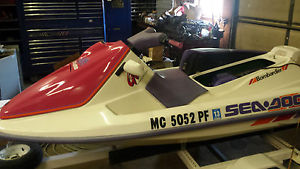 1993 Seadoo GTX & Trailer. 587 Rotax Engine, Michigan Clear Title, Runs Great
