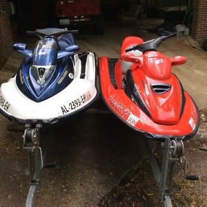 2 Sea-Doos with low hours and Trailer.