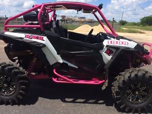 2014 Polaris RZR 1000 custom stereo cage tires wheels can am