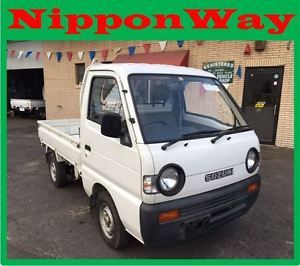 1991 Suzuki Carry 4x4 with Hi-Lo Transfercase Low Miles Mini Pickup Truck Compare to ATV UTV Side By Side