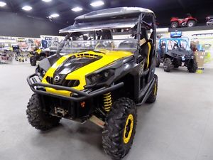 2012 Canam Commander 1000 X top rock slider bead lock flip windshield
