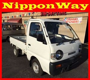 Japanese Mini Truck 1991 Suzuki Carry 4x4 with Low Miles Buy it Now!