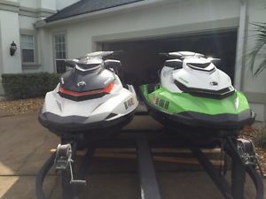 2013 and 2012 Sea Doo and Trailer - less than 29 hours!