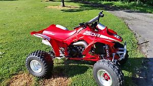 1988 honda 250r trx fourtrax fourwheeler atv