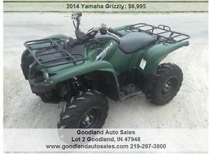 2014 Yamaha Grizzly 700 4X4