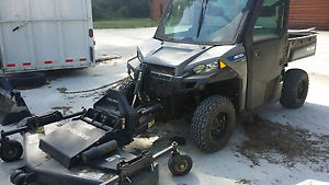 2013 Polaris Brutus HD PTO 4x4 AWD with Air Conditioning and Heatng