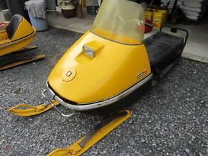 1971 Ski-Doo Skandic 337 Snowmobile with Ski-Boose Mark I