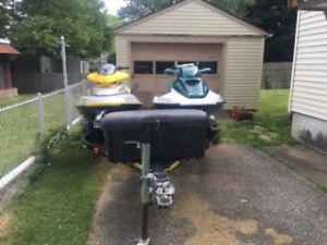 Jet Ski's with dual trailer, Sea Doo XP & Sea Doo GTX
