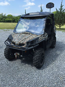 2012 CANAM COMMANDER XT 800 EFI-CAMO WITH WINDSHIELD AND TOP CAN-AM CAMOFLAUGE