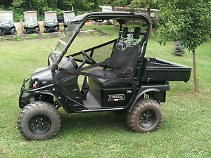 NEW 2016 BAD BOY BUGGIES RECOIL 4WD 72V HUNTING UTV BLACK W/ DUMP BED