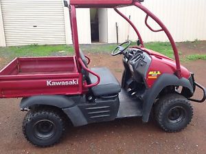 kawasaki mule 600 side by side utv utility vehicle quad bike farm