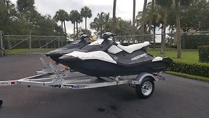 2015 Seadoo Spark Pair 3-Up Rotax IBR Trailer Available Extended Warranties