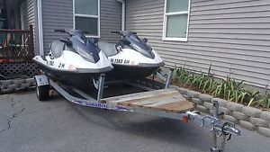 2014 Yamaha vx110 sport 3 seater waverunners jet ski pair no reserve
