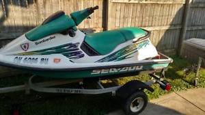 Sea Doo Bombardier SPX  With Trailer 718