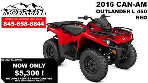 2016 CAN-AM 450 L