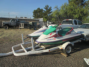 1994 Sea Doo Bombardier and 1993 Tigershark jet ski's-with trailer! New tires!