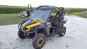 2011 Can AM Commander 1000 X includes windshield and OEM roof.
