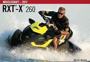 2012 SEA DOO RXT-X aS 260 PWC 50 HRS STORED INSIDE NO RESERVE JET SKI NR!