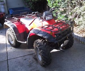 honda TRX 450 FM2 quad bike 4x4