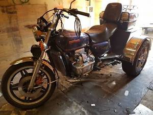 1979 HONDA goldwing gl1000  soft tail trike fully registered