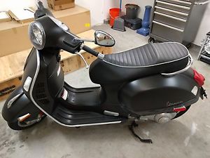 2013 Vespa GTS 300 Super Sport -- great condition, matte black, low miles