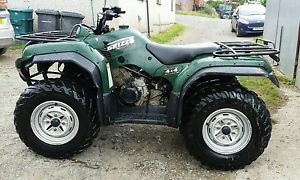 Yamaha Grizzly 350 2x4 & 4x4 Automatic Quad Farm Quad ATV. Good Condition