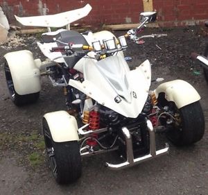 SPY RACING F1 350CC WHITE QUAD BIKE